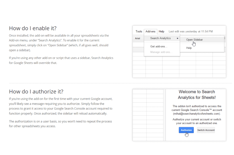 Data Extractor from GSC to Google Sheets