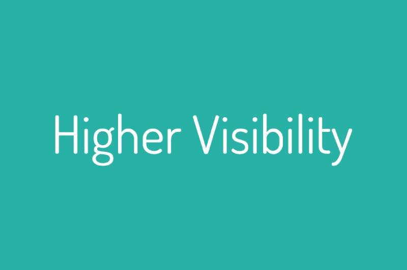 Higher Visibility