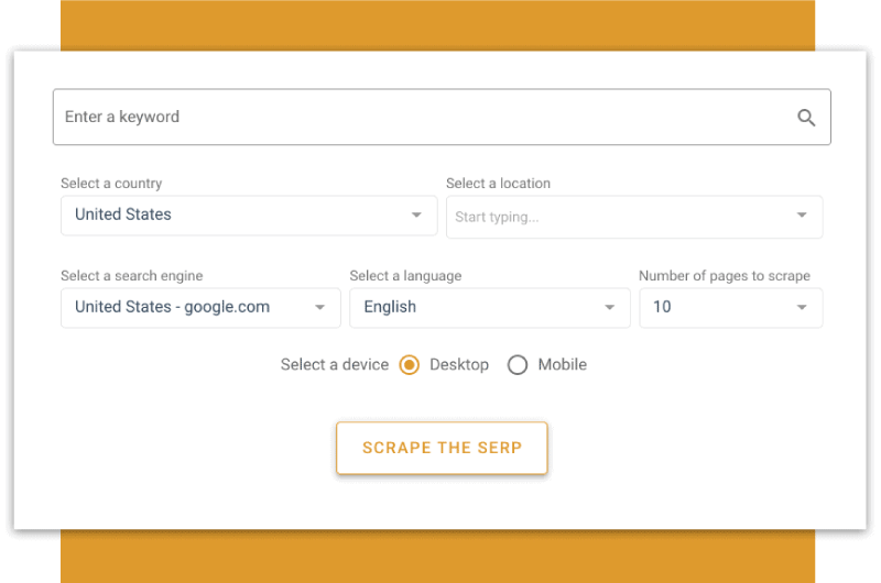 SERP Analyzer