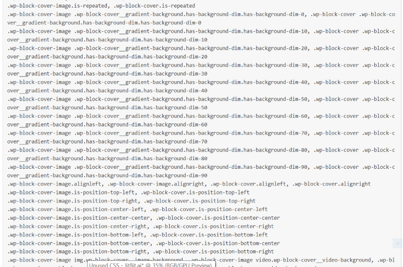 CSS Inutile