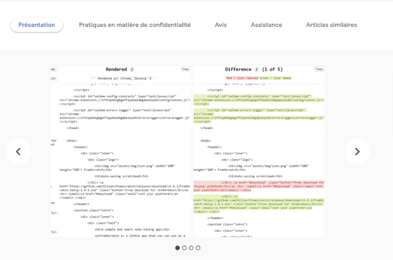 Mostrar renderização de origem