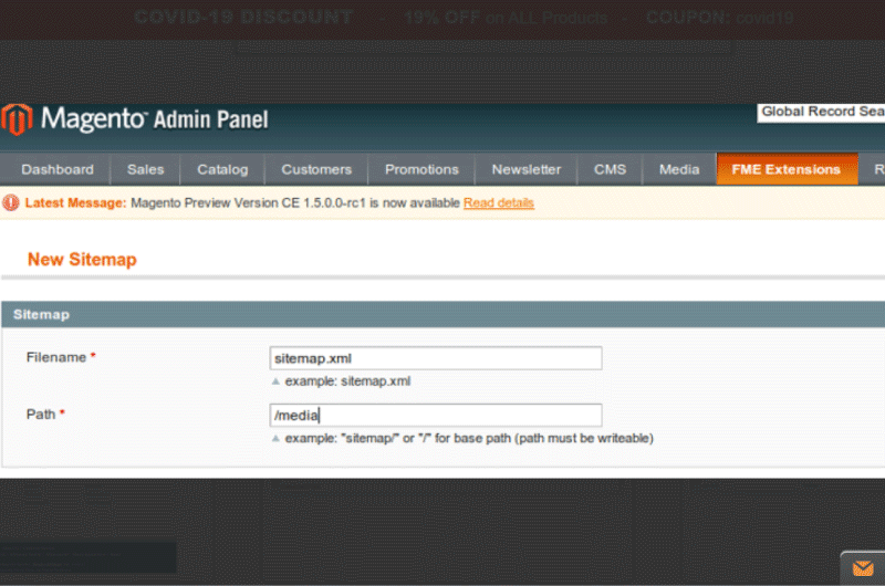 Sitemap Avancée