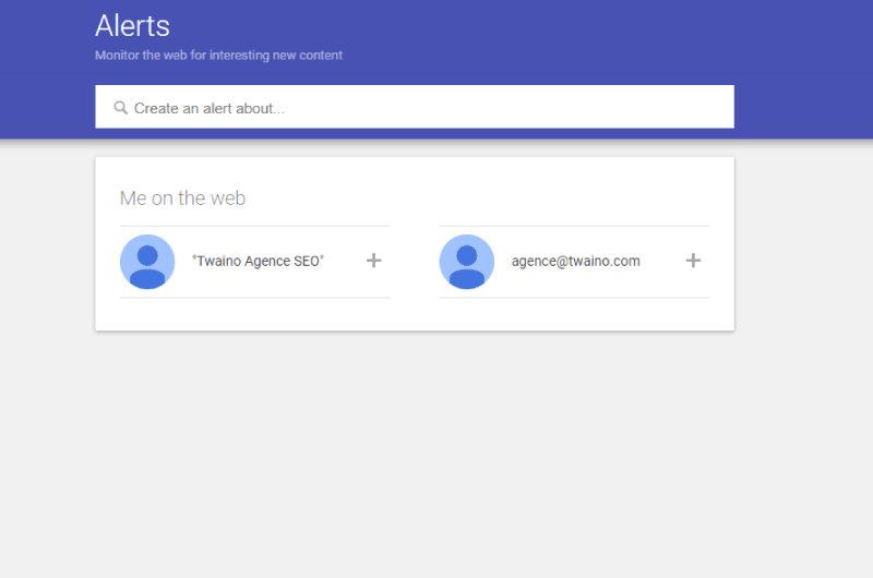 Google Alert