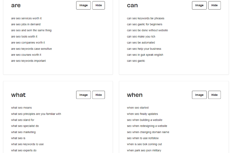 Find Questions