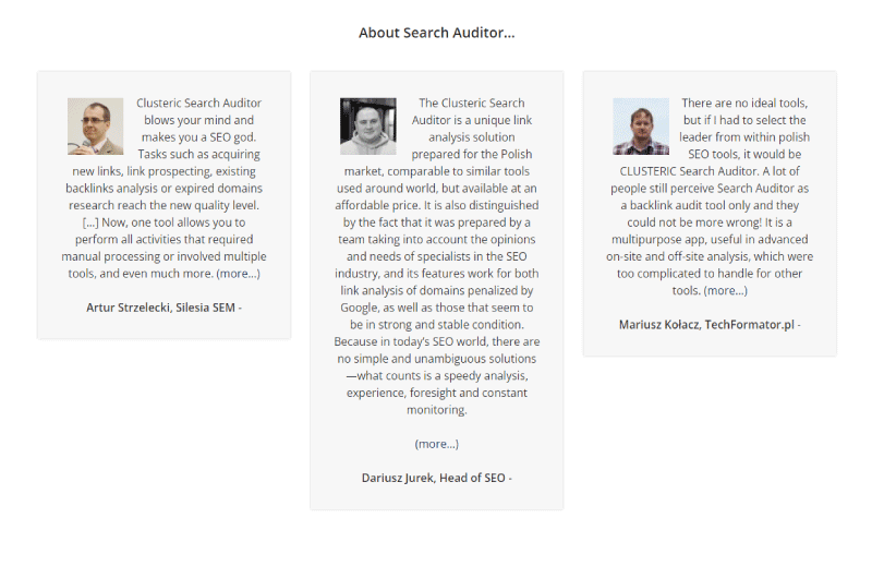 Links AUDIT 
