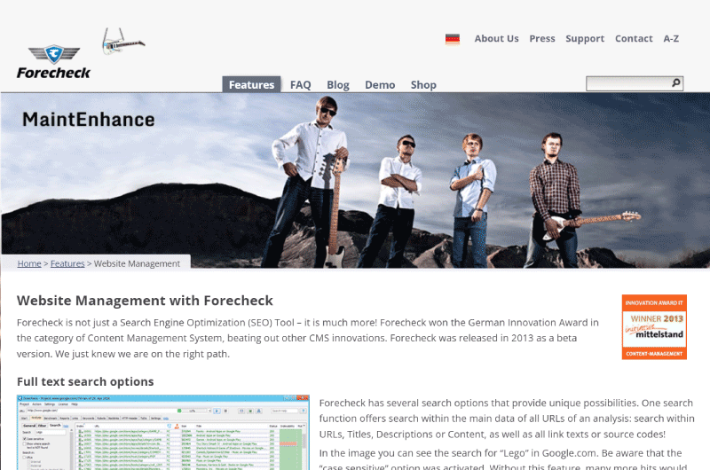 Website Analysis