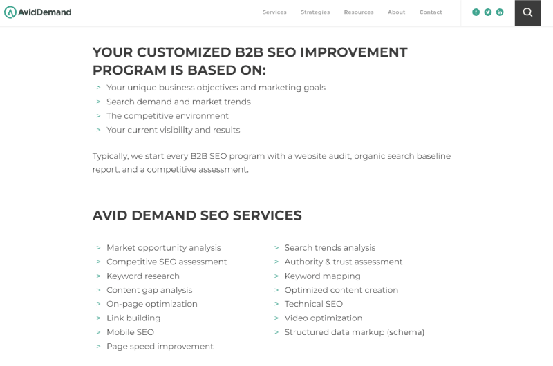 Google SERP Overview 