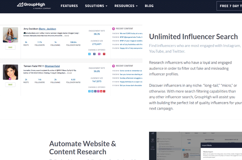 Find Influencers