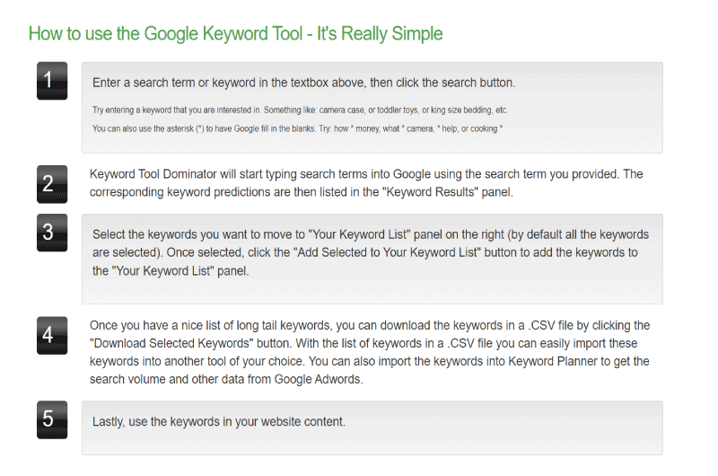 Keywords Amazon & Etsy