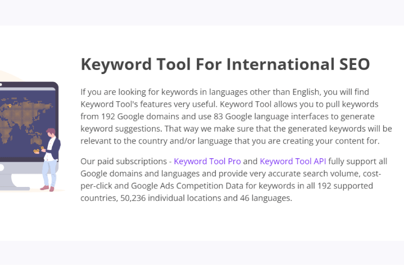 Keywords with Google Autocomplete