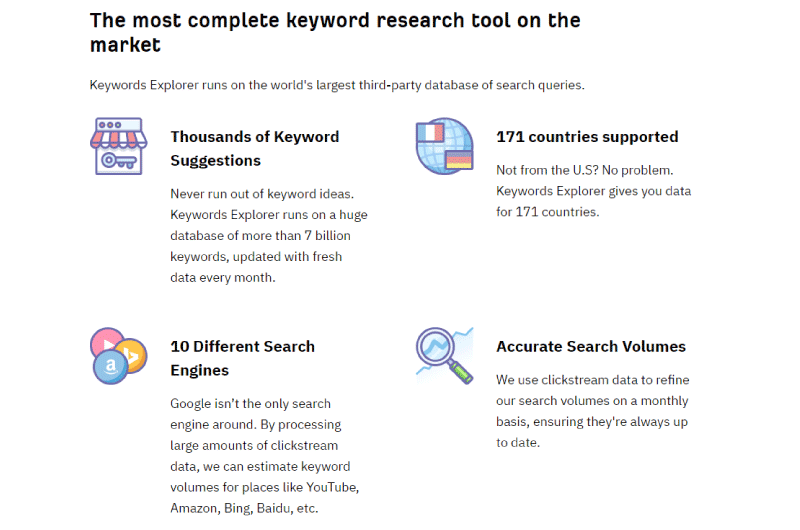 Keywords Explorers
