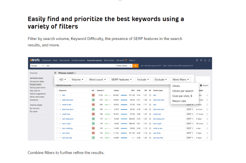Keywords Explorers