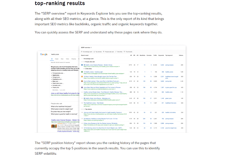 Keywords Explorers