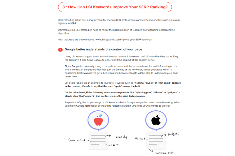 LSI Keywords