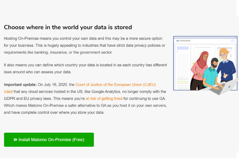 Alternative Google Analytics