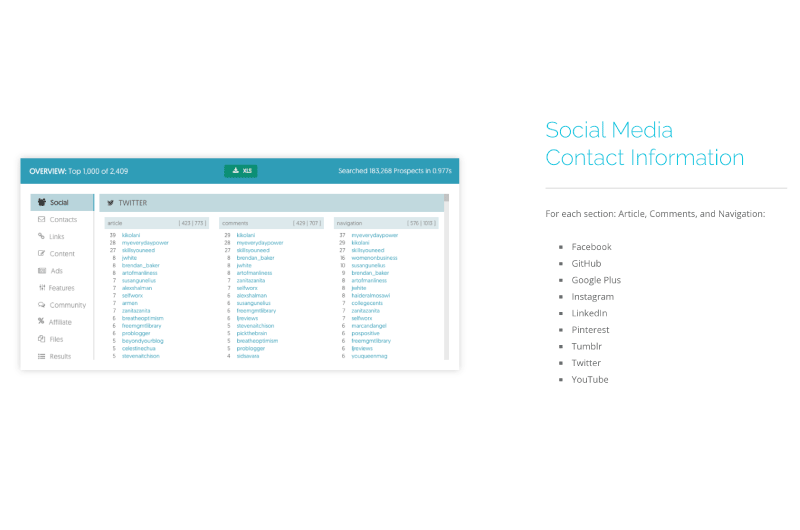 Link Building Prospection