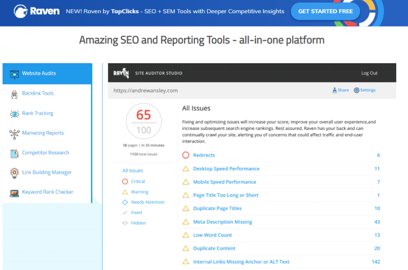 Reporting SEO