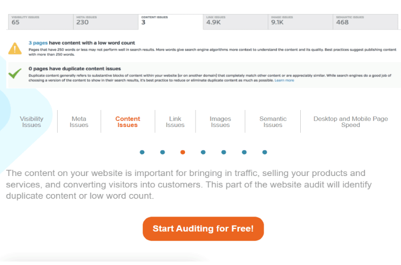 Reporting SEO