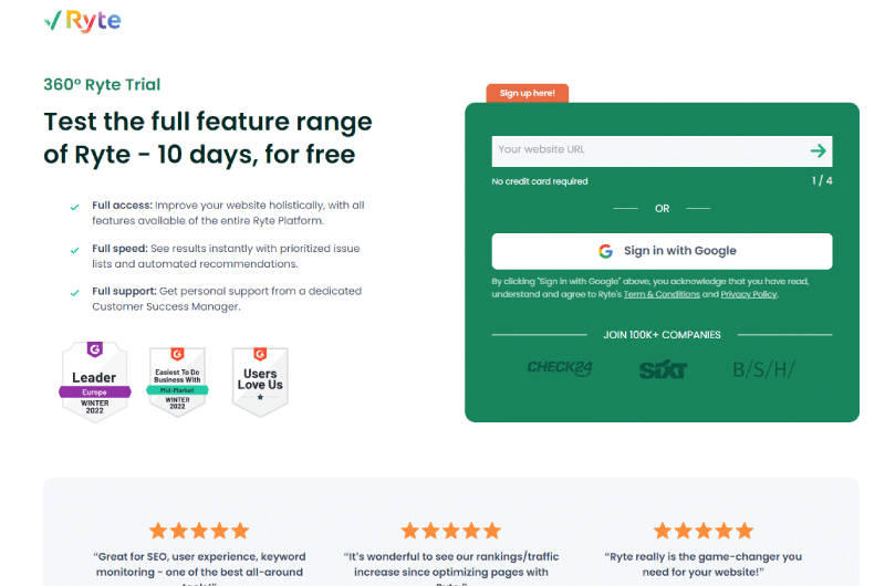 User experience