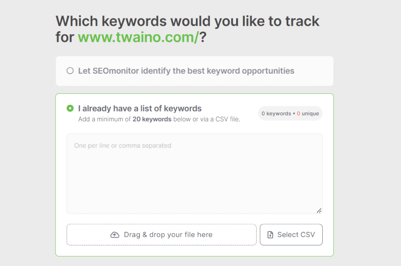 Rastreamento SERP 