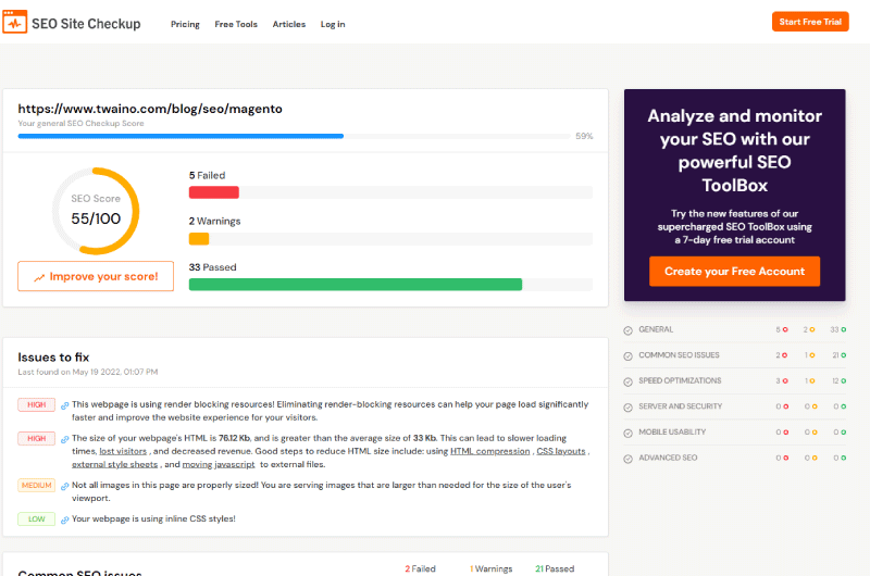 On-Page SEO Optimization