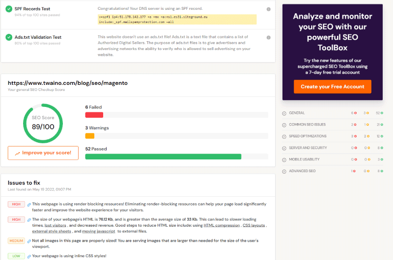 On-Page SEO Optimization