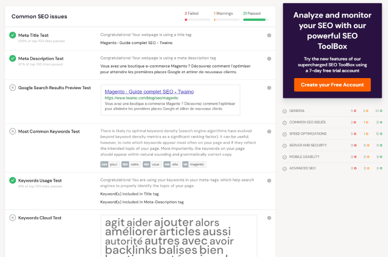 On-Page SEO Optimization