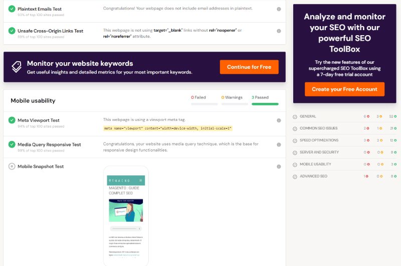 On-Page SEO Optimization