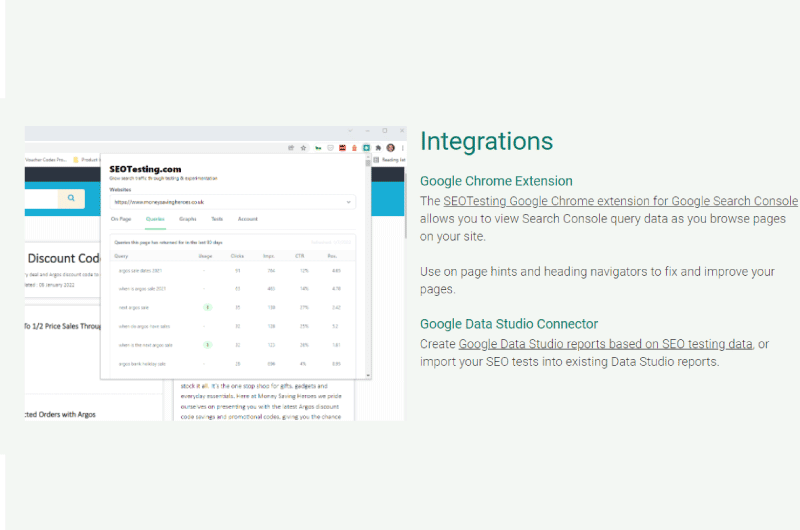SEO Tests & Experiments