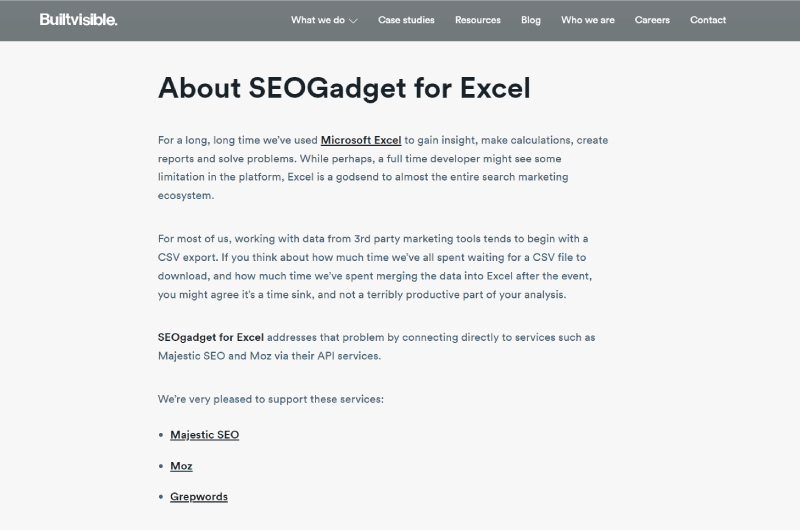 Excel SEO