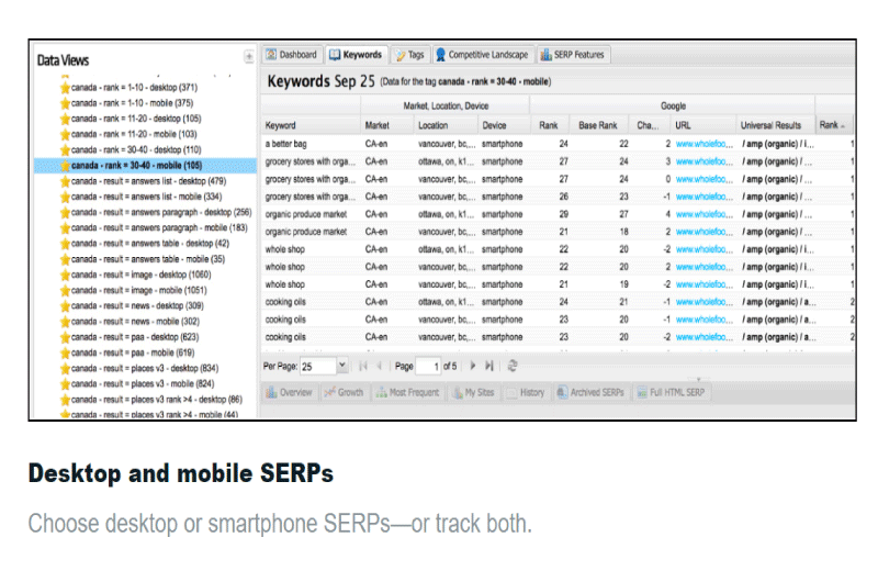 SERP Tracking