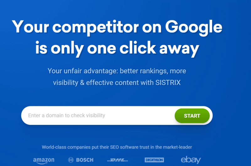Competitor on Google