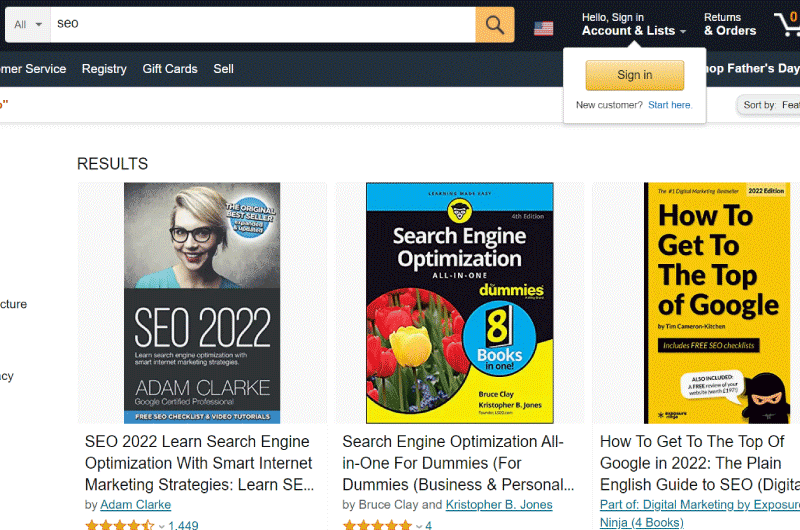 Keywords by Search Engine