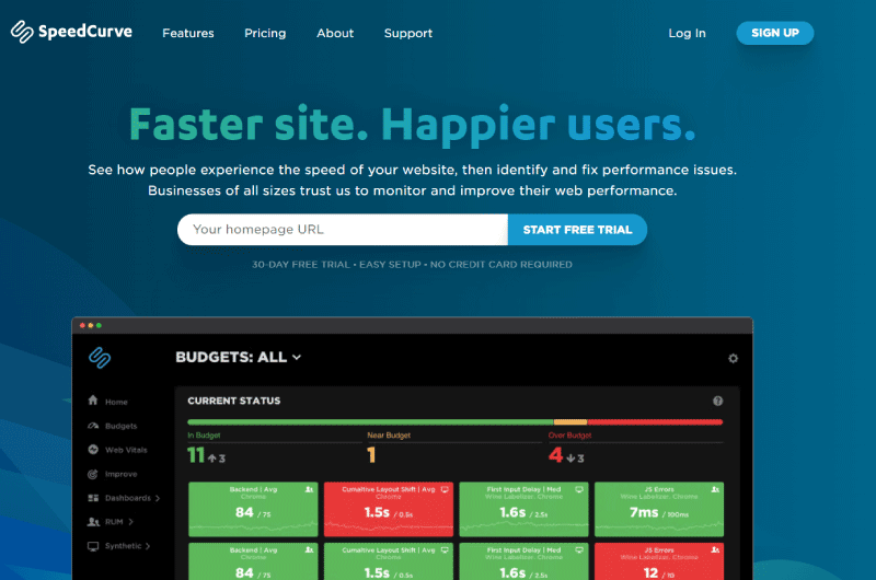 Webpage Speed