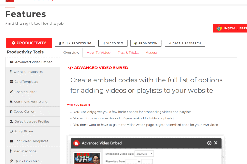 Youtube Optimization