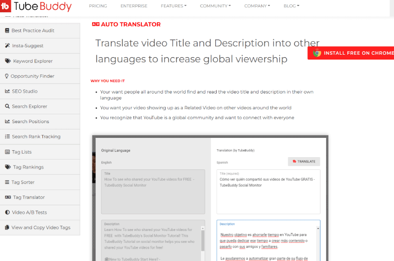 Youtube Optimization