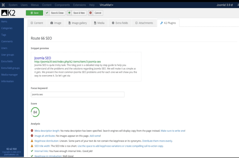 SEO Content Analysis