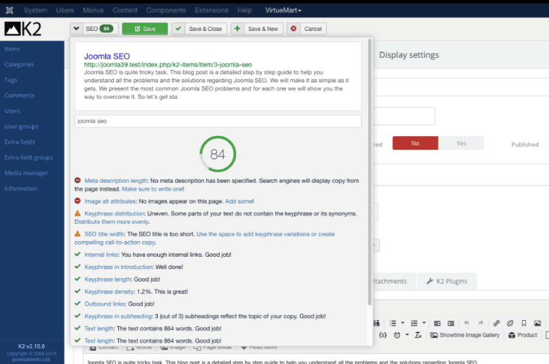 SEO Content Analysis