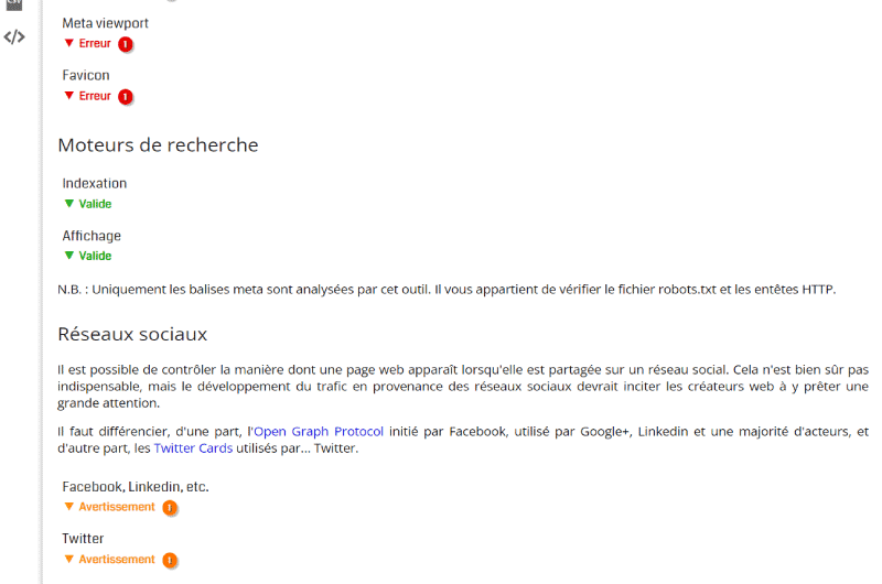 Audit SEO