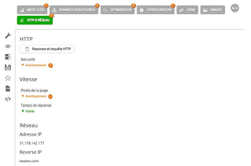 Audit SEO