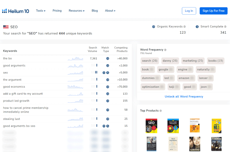 SEO Amazon