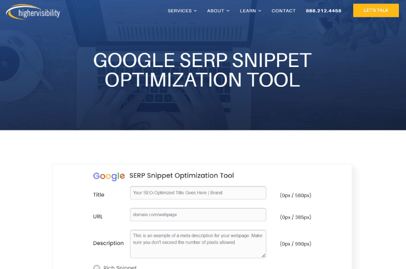 SERPs Optimization
