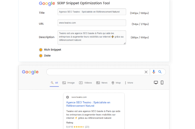 SERPs Optimization