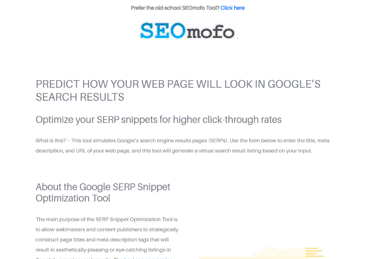 SERPs Optimization
