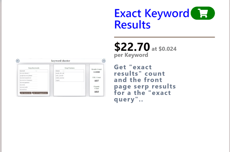 Keyword Generation