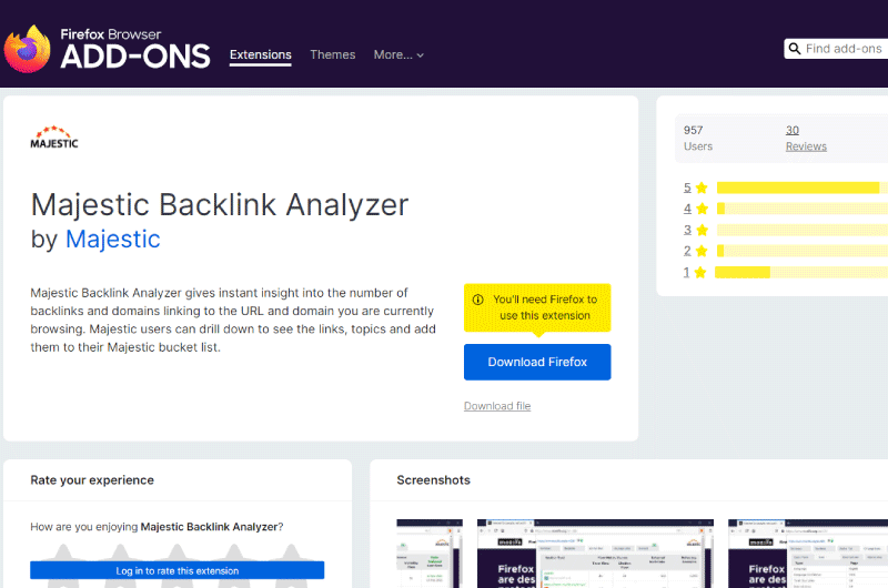 Backlink Analysis