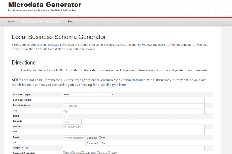 Schema Markup