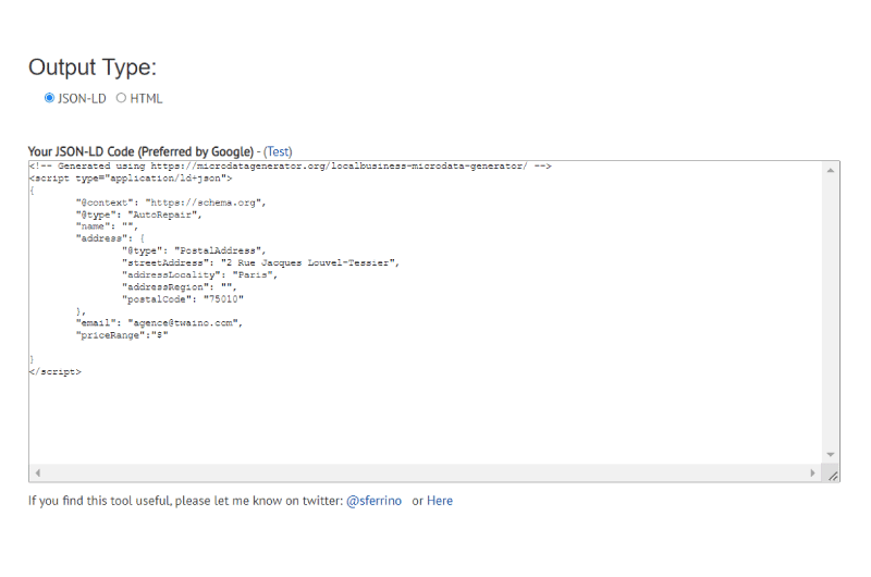 Schema Markup