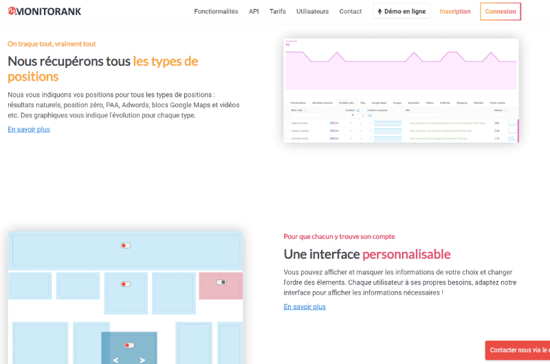 Google Position Tracking