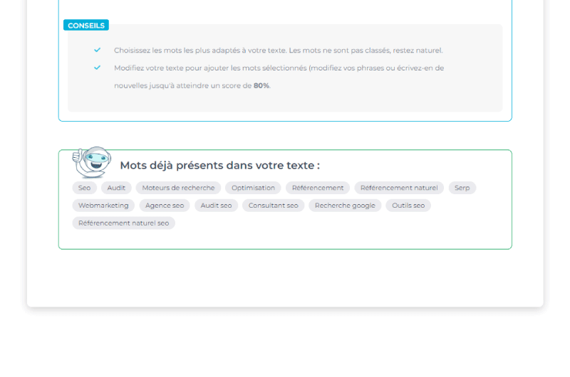 Text Optimization